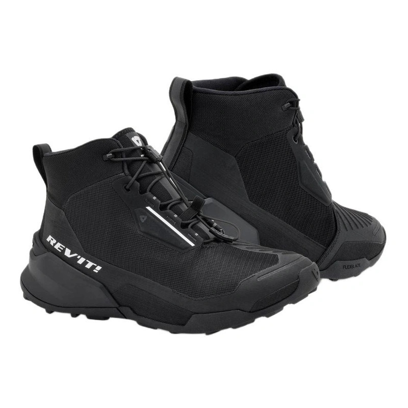Krátke motocyklové topánky Revit Subduction Black, čierne