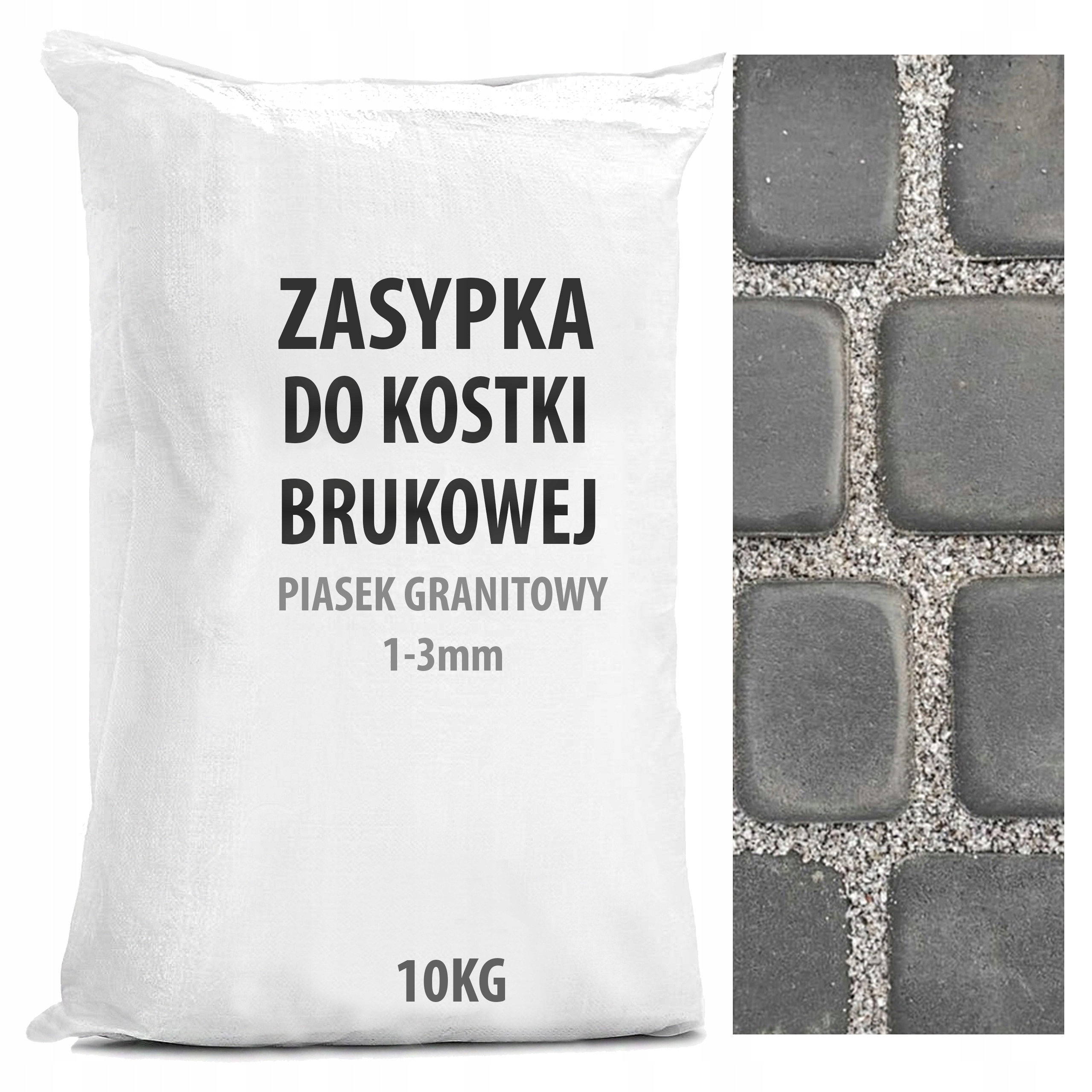 

Zasypka do Kostki Brukowej Granitowa Fuga 1-3 10KG