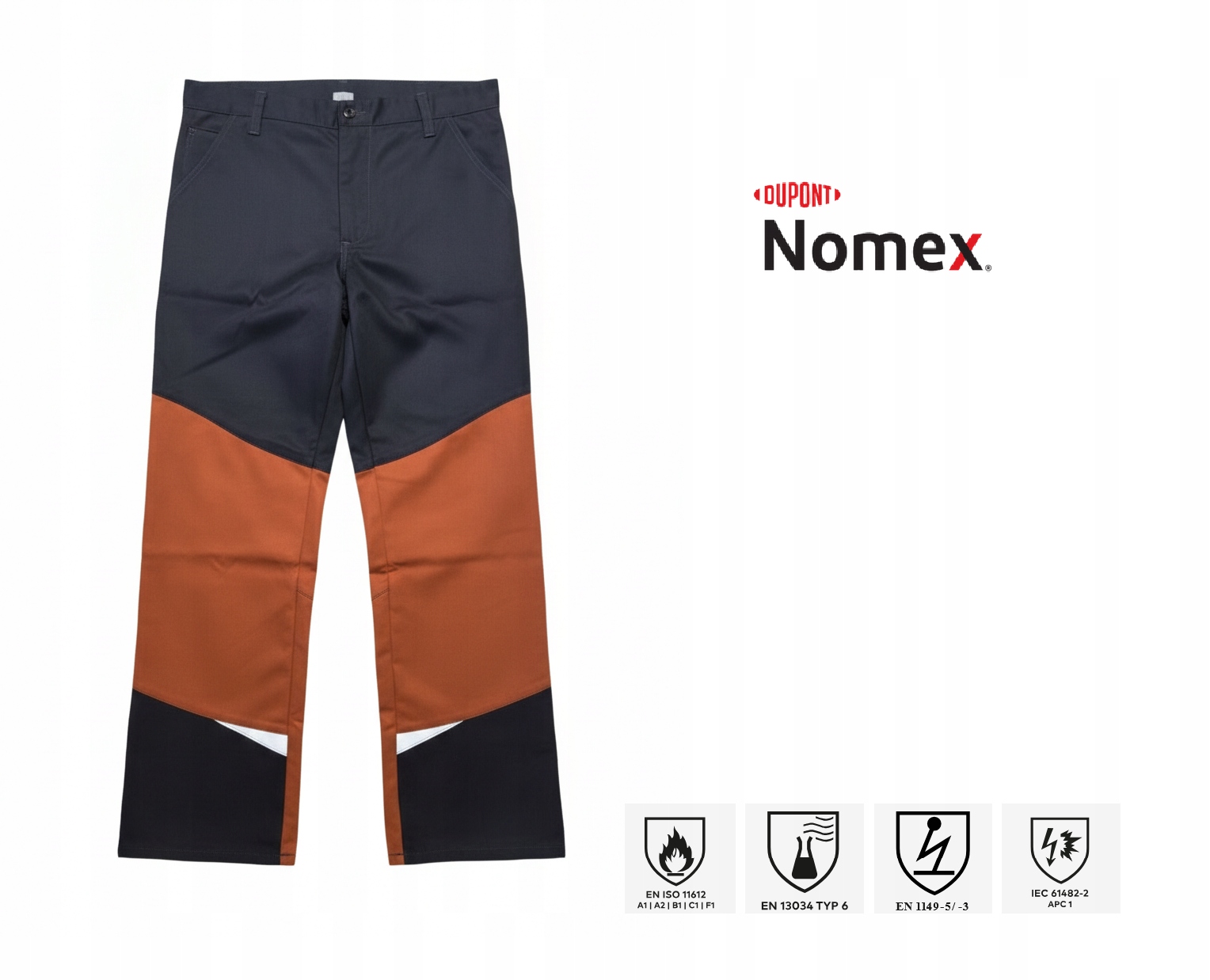 Spodnie Robocze Spawalnicze Rofa Nomex 2772098/548 R.52