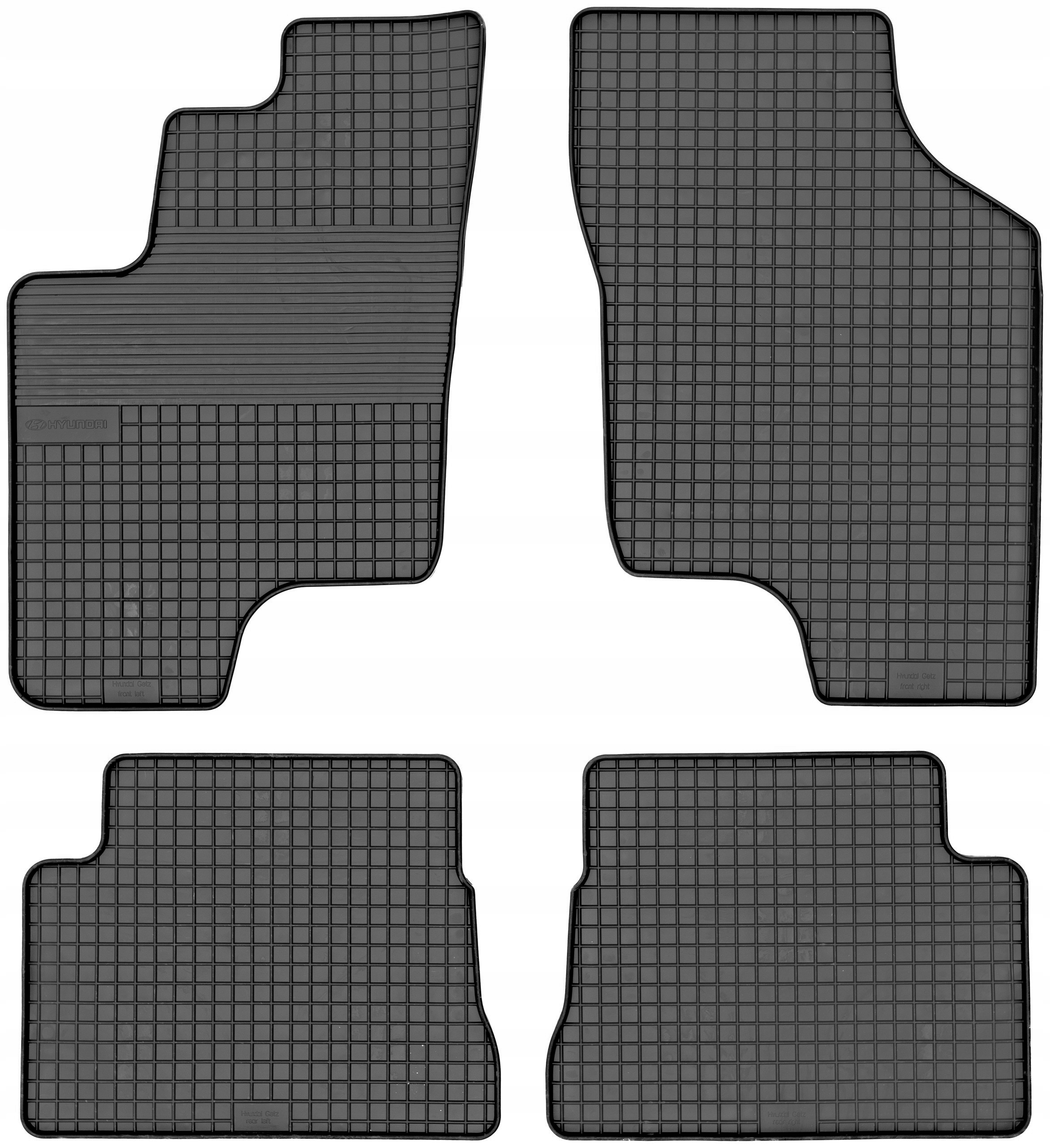 

Hyundai Getz 2003-2011 Dywaniki gumowe