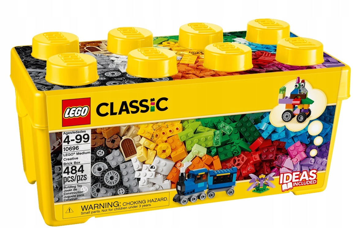 Stavebnice Kostky Stavebnice Střední Krabička 10696 Lego Classic