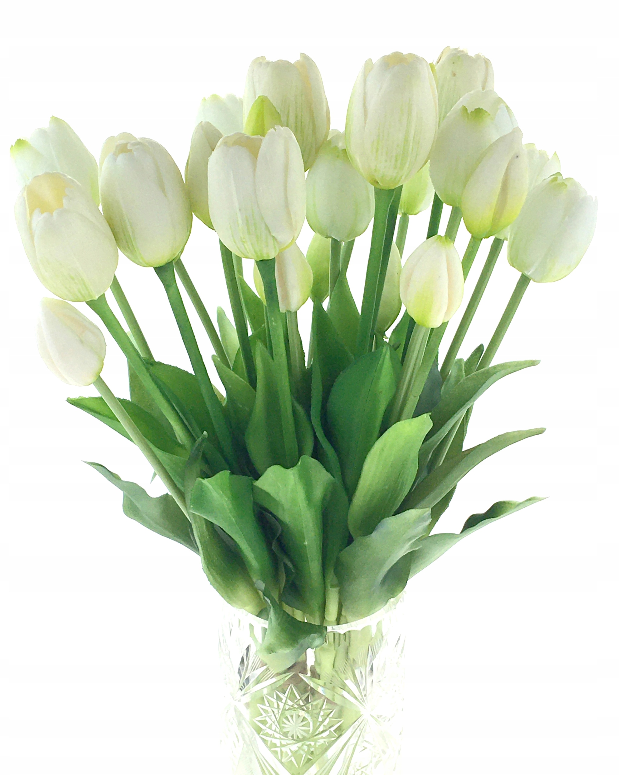 TULIPANY SILIKONOWE x12 W DOTYKU jak ŻYWE