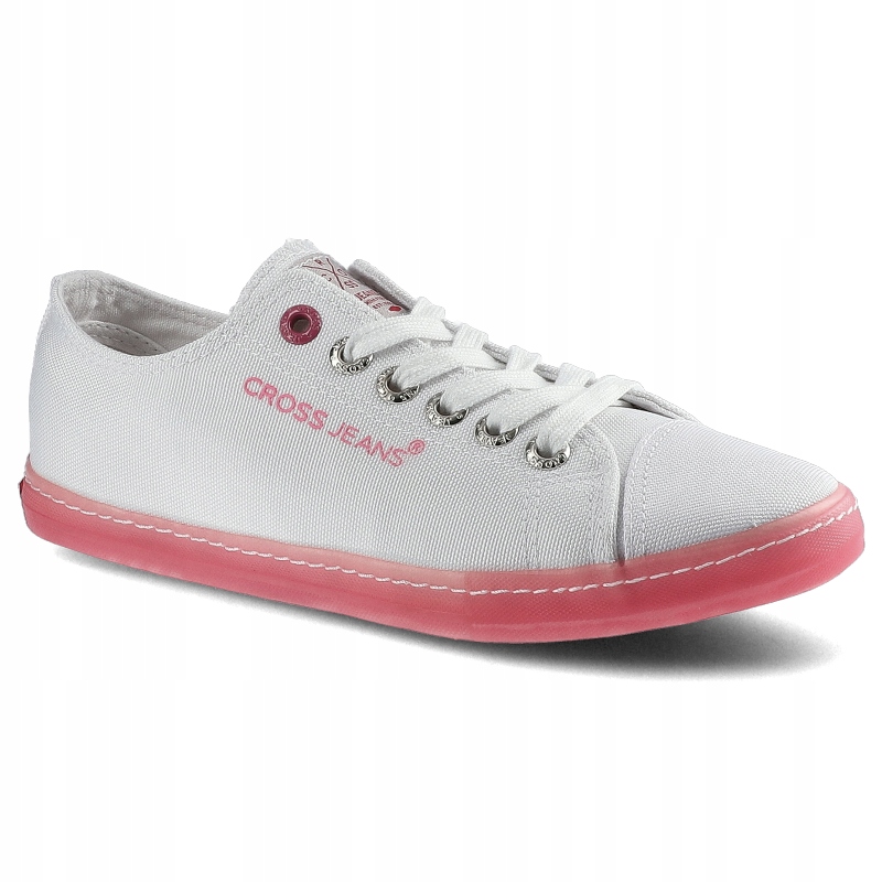 Bílé tenisky Cross Jeans Dámské lehké polobotky
