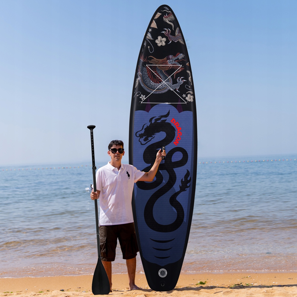 DESKA SUP DO PŁYWANIA POMPOWANA DMUCHANA STAND UP PADDLE Z WIOSŁEM 335CM PL Model DESKA SUP