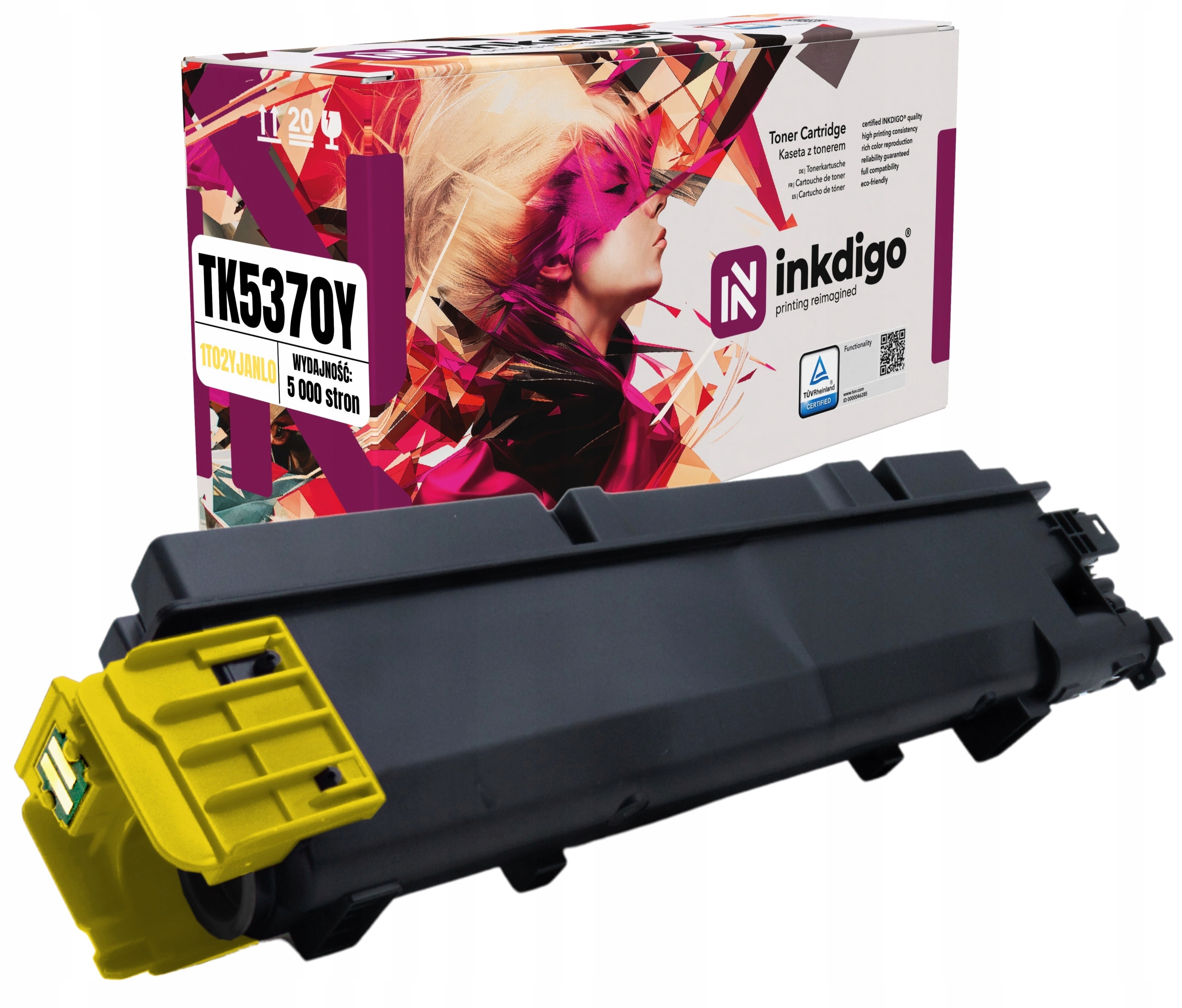 Toner pro Kyocera Ecosys MA3500cifx MA3500cix PA3500cx TK5370Y TK-5370Y