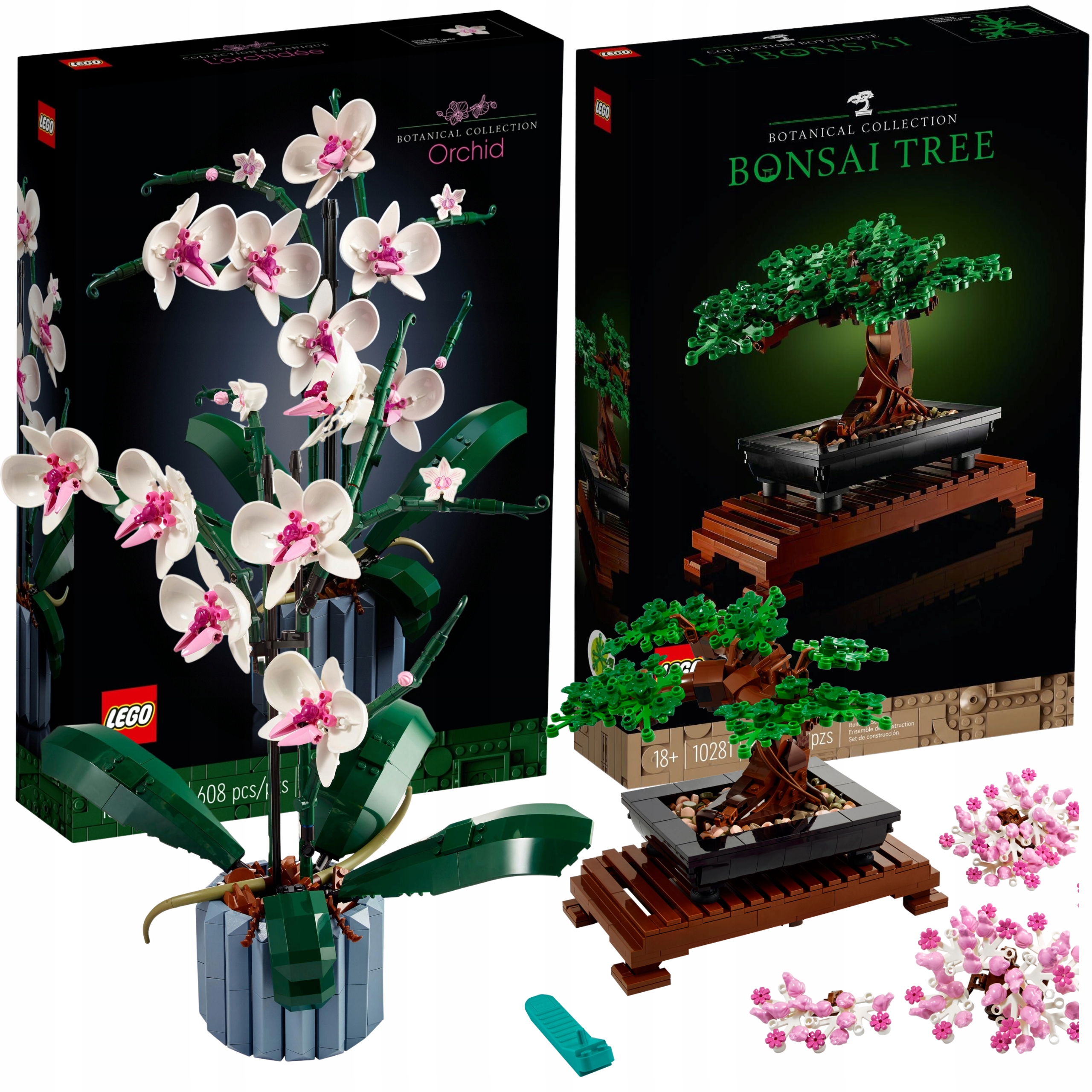 2X Klocki LEGO Botanicals 10311 Orchidea Zestaw Klocków