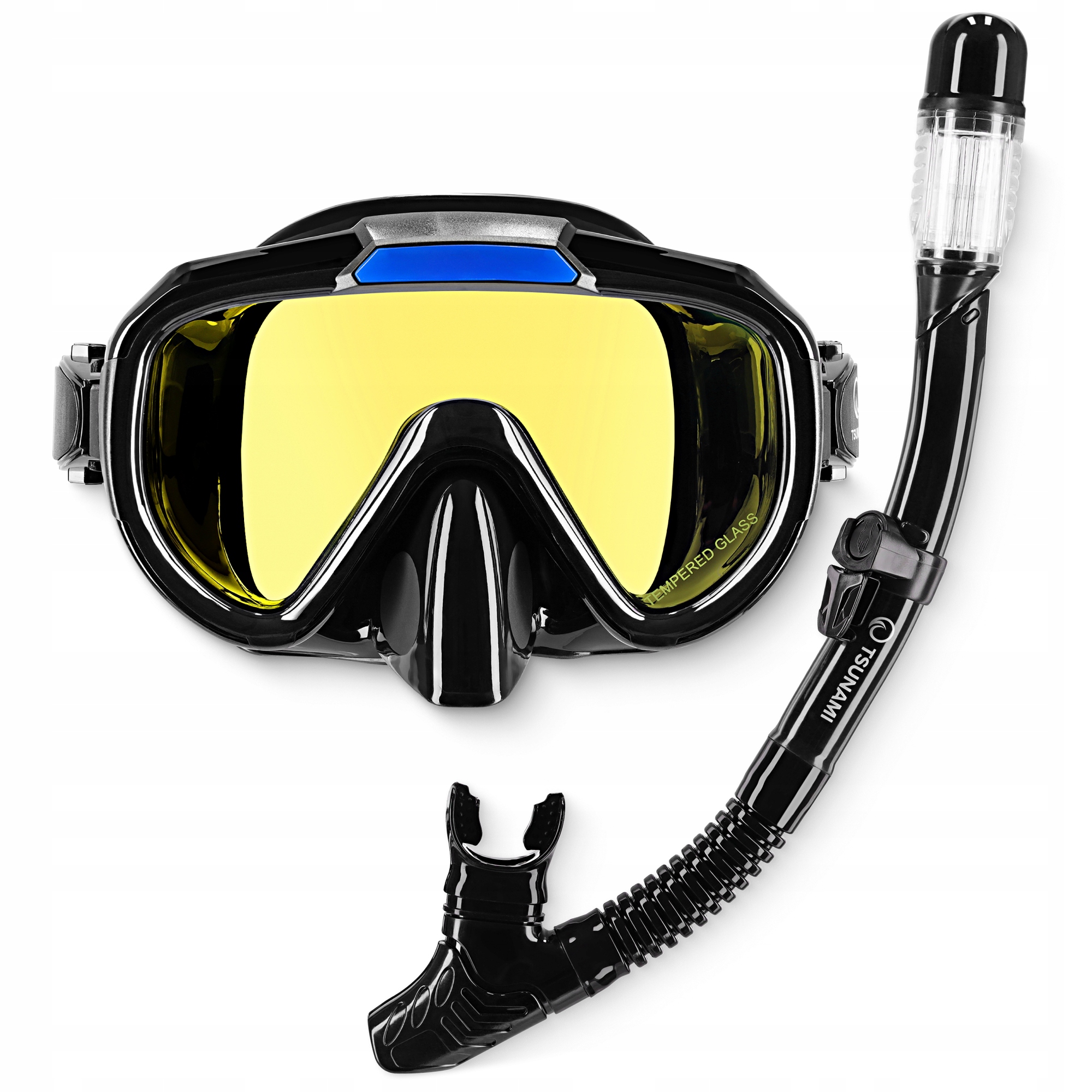 Maska Do Pływania Okulary Gogle Nurkowania Z Rurką Do Wody Snorkelingu