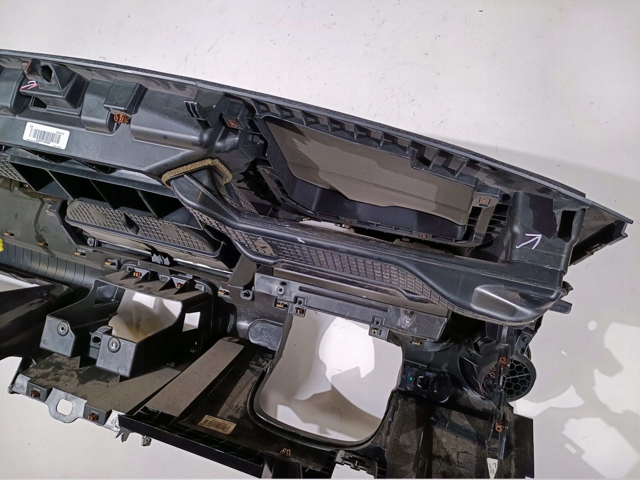 dashboard console airbag airbag Chevrolet Camaro 2009-2015