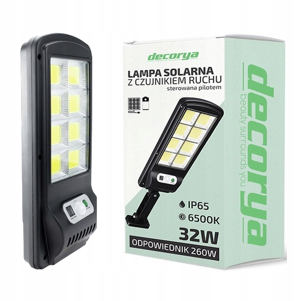 

Halogen 32W+Zestaw Montażowy na Ścianę/Słup Czujka