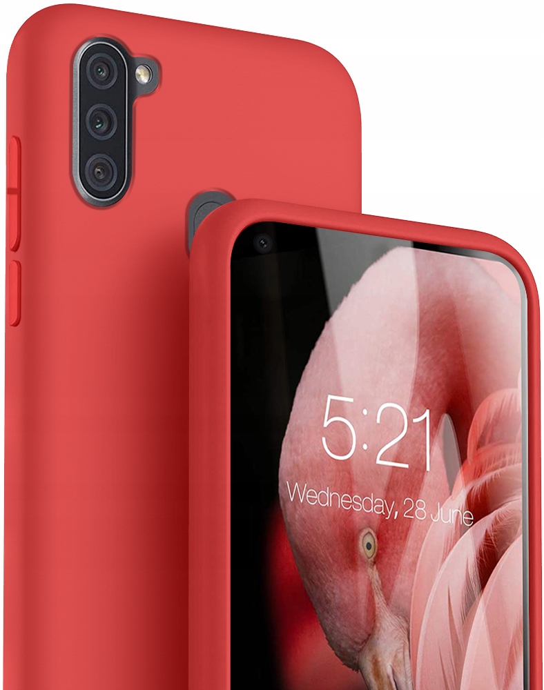 

Etui do Samsung Galaxy M11 Case Silikon Szkło