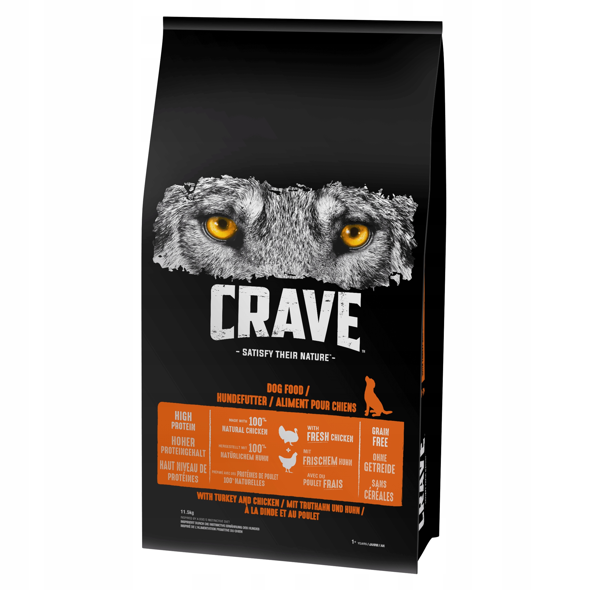 Levně Crave Adult, krůta a kuře 11,5 kg