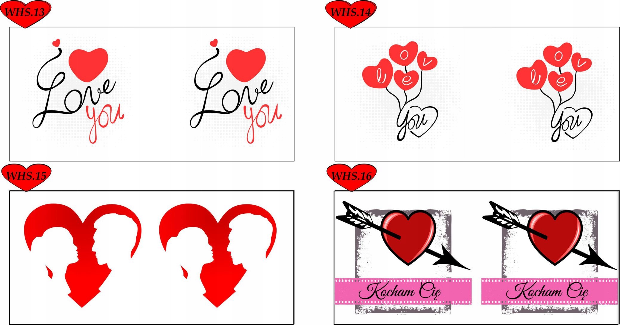 PREZENT NA WALENTYNKI KUBEK DLA NIEJ DLA NIEGO Materiał ceramika