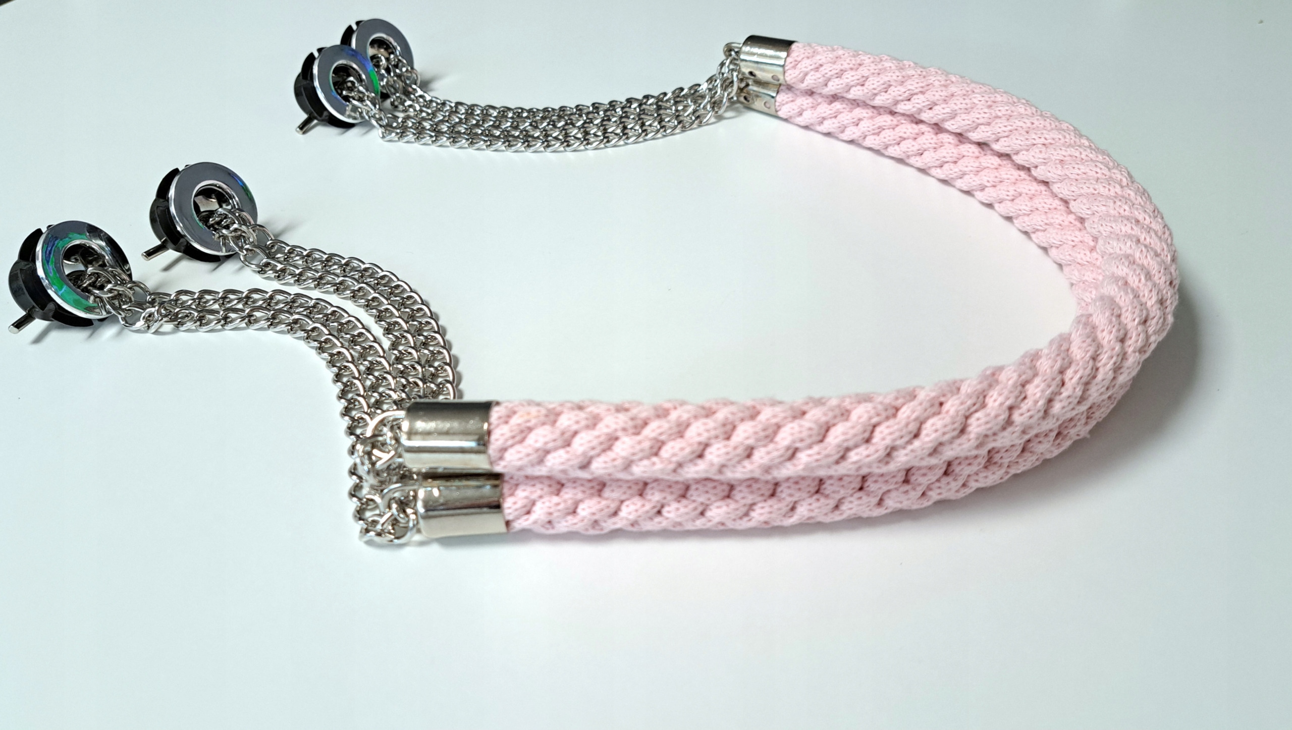 

Liny Uchwyty Glam do Obag pudrowy róż