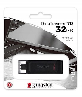 Kingston pendrive pamięć DT70 32GB USB 3.2 TYPU C