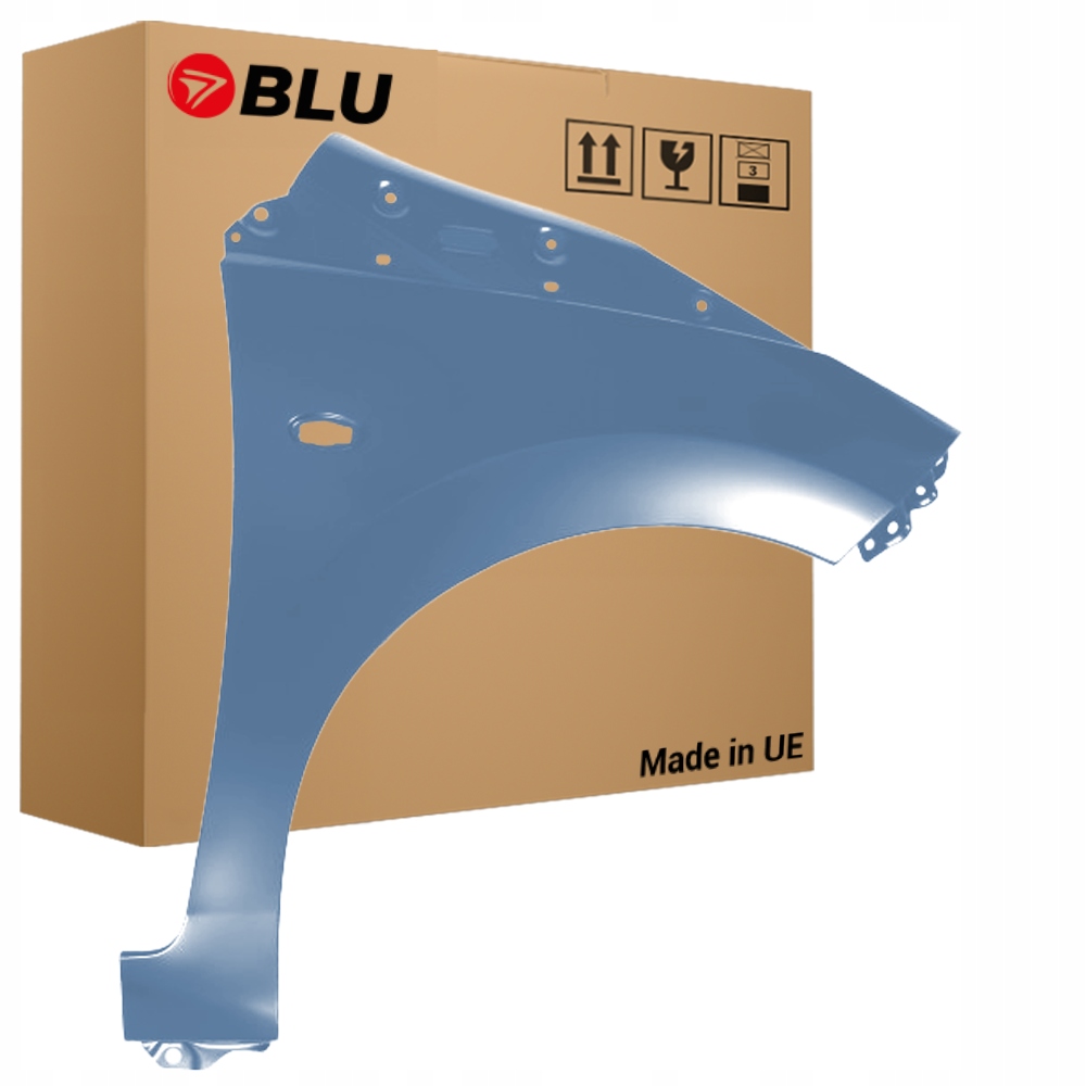 Blu Blatník Toyota Aygo II 8R3 pravý modrý 14-22 přední GreishBlue