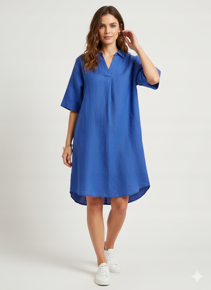 Dámské lněné Šaty KappAhl velikost S