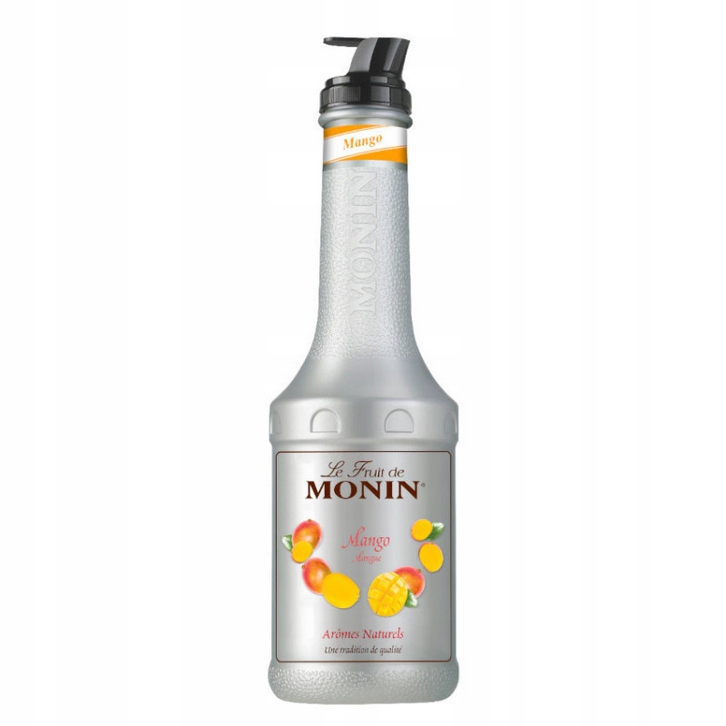 Levně Monin Pulpa Mango Pyré ovocné pyré 1 l 1000 ml pro limonády, koktejly