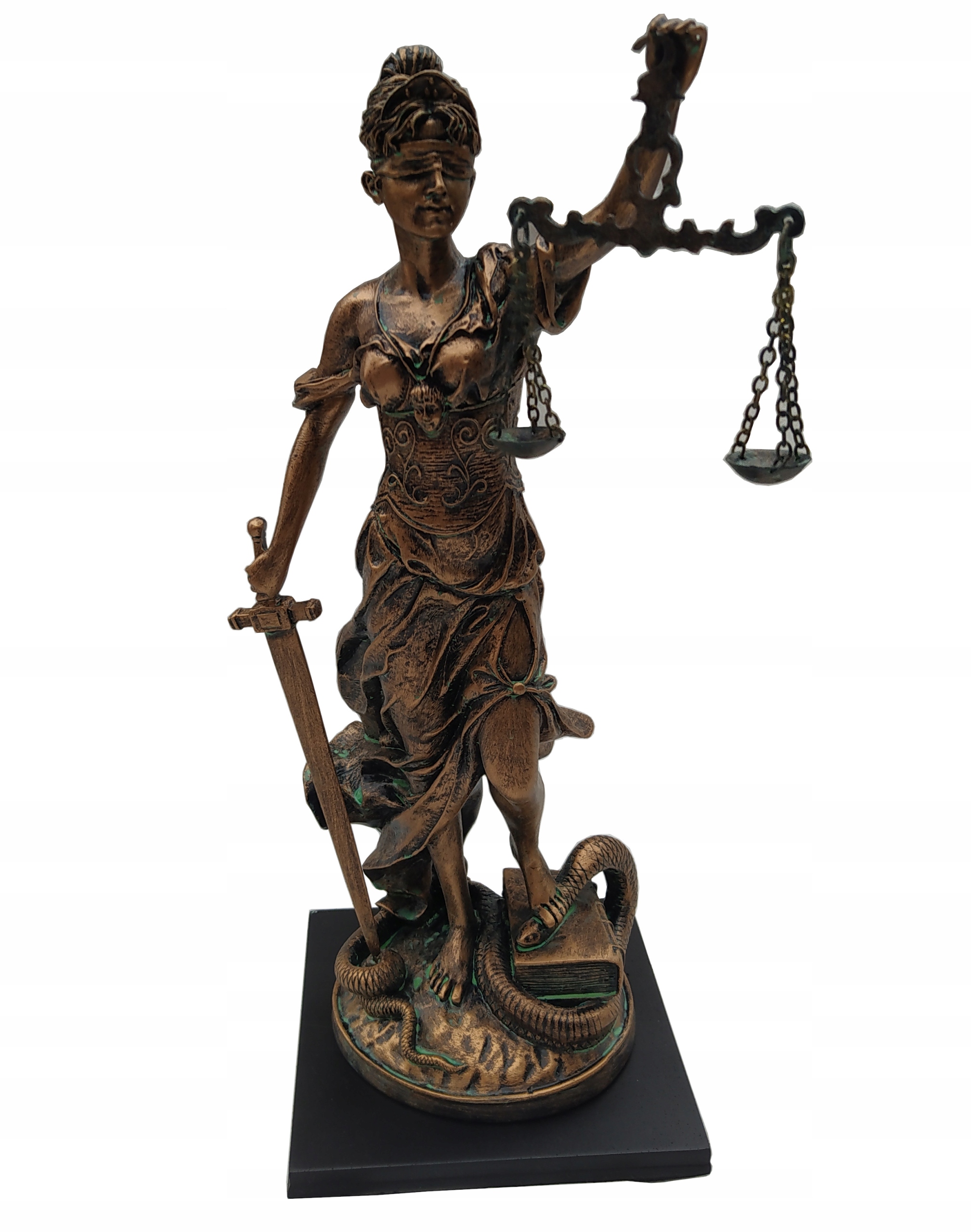 Socha Temida Bronz 40 cm Spravedlnosti Bohyně