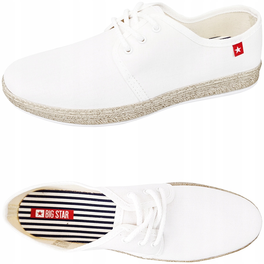 

Espadryle damskie Big Star białe FF276043 39