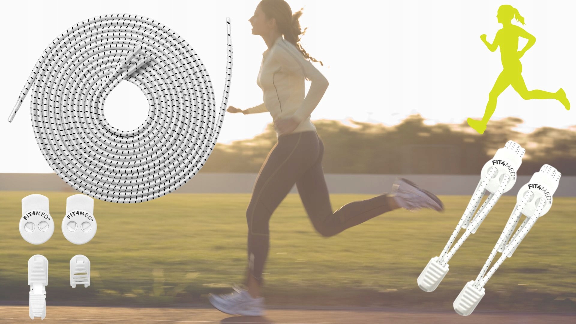 SZNUROWADŁA SAMOZACISKOWE BEZ WIĄZANIA ODBLASK Nazwa koloru producenta FIR4MED