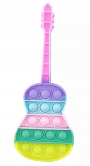 

Zabawki Antystresowe Popit gry gitara instrument