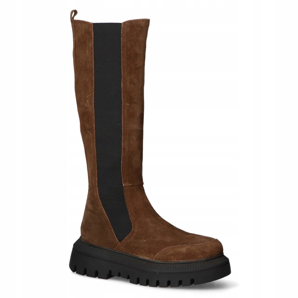 Kozačky Marco Tozzi 2-25641-29/304 Hnědé semišové 41