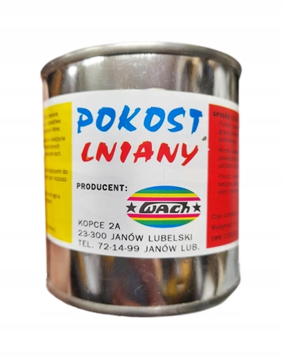 Pokost lniany do drewna 500ml