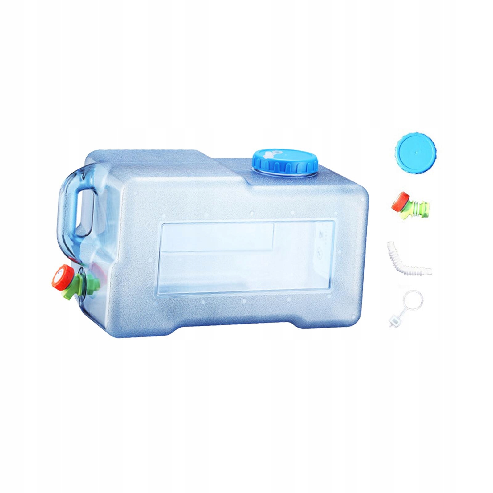Przenośny pojemnik na wodę z kranem 25 litrów Model Przenośny zbiornik na wodę Beczka na wodę