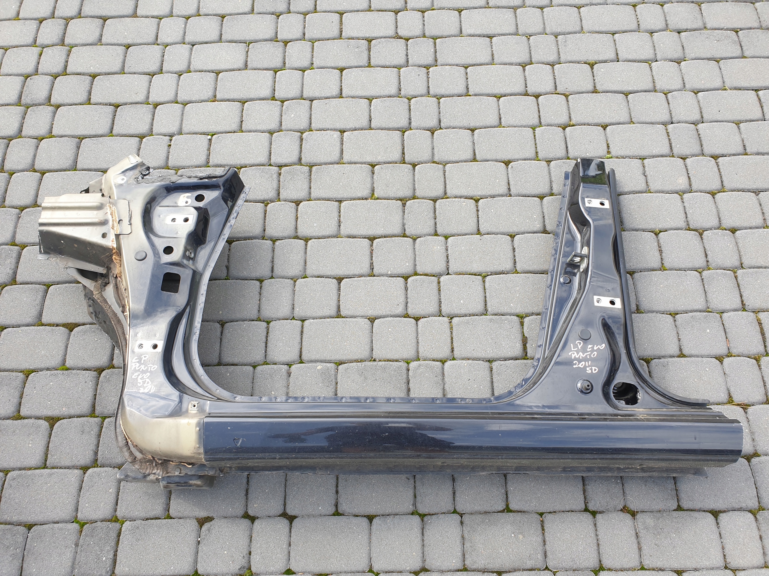 pillar threshold left quarter FIAT PUNTO EVO 2009- 5 door