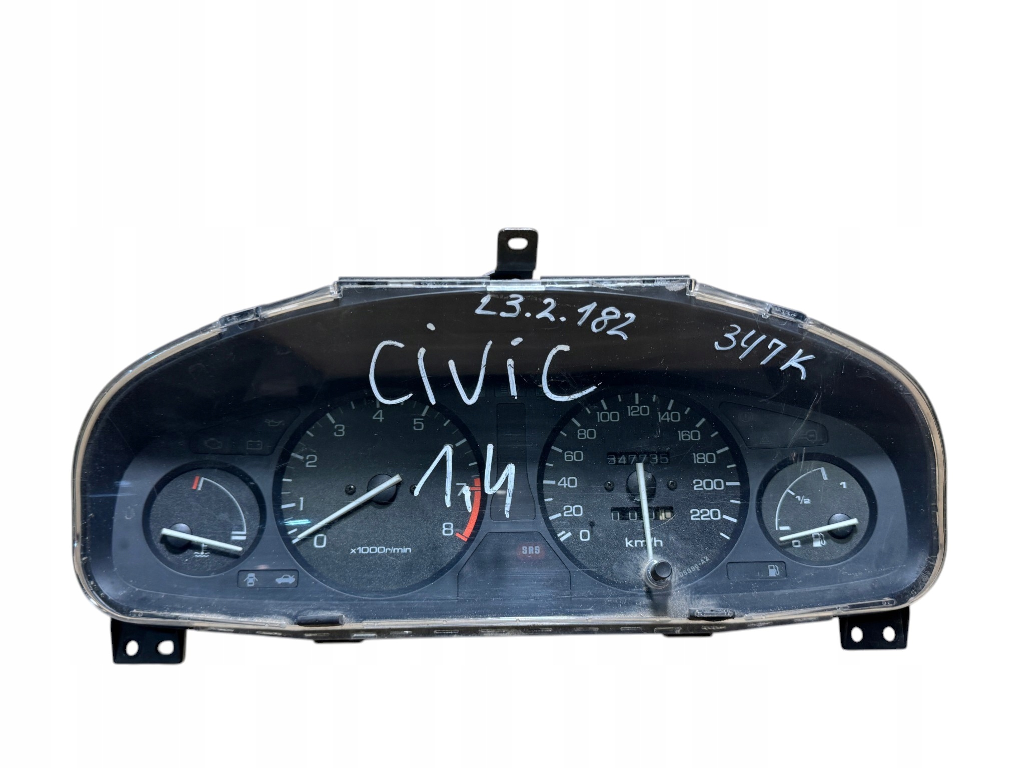 LICZNIK ZEGAR HONDA CIVIC VI 347735 km