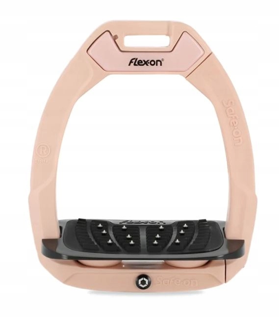 Třmeny Flex-on SafeOn Inc. UltraGrip s broskvovými hroty