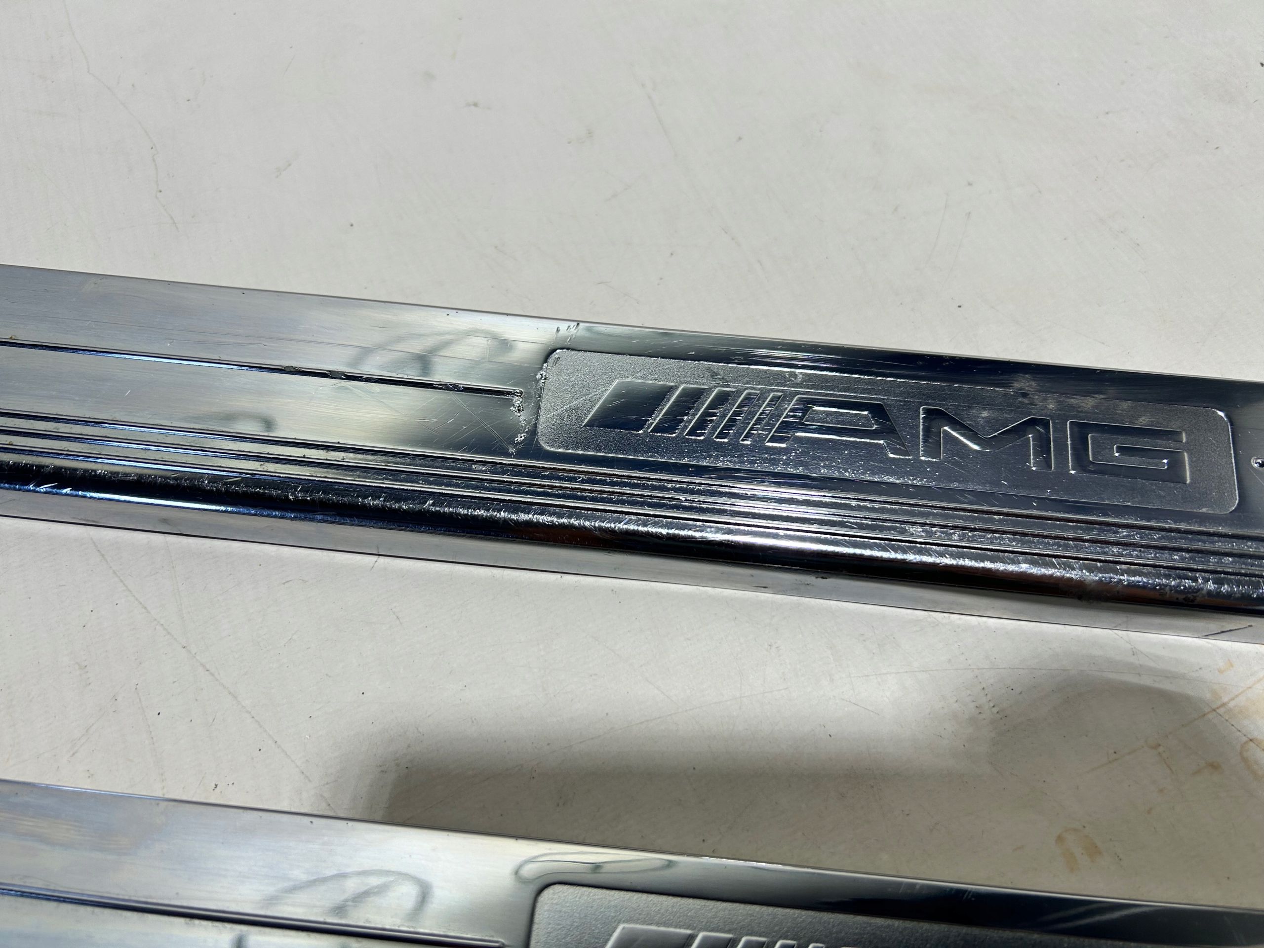 mouldings threshold caps MERCEDES CLS W219 AMG KOMPLET