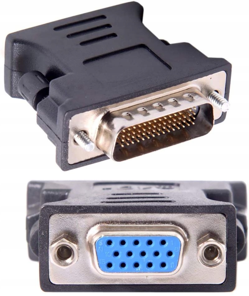 

Adapter Przejściówka Dms 59 do Vga 15 Pin