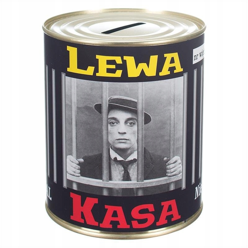 

Puszka Skarbonka Lewa Kasa Śmieszny