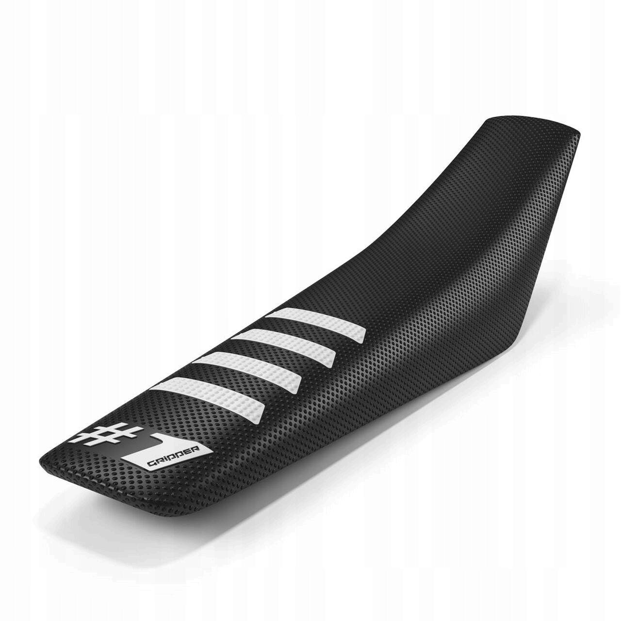 Poťah sedadla OneGripper Ribbed čierny/biely