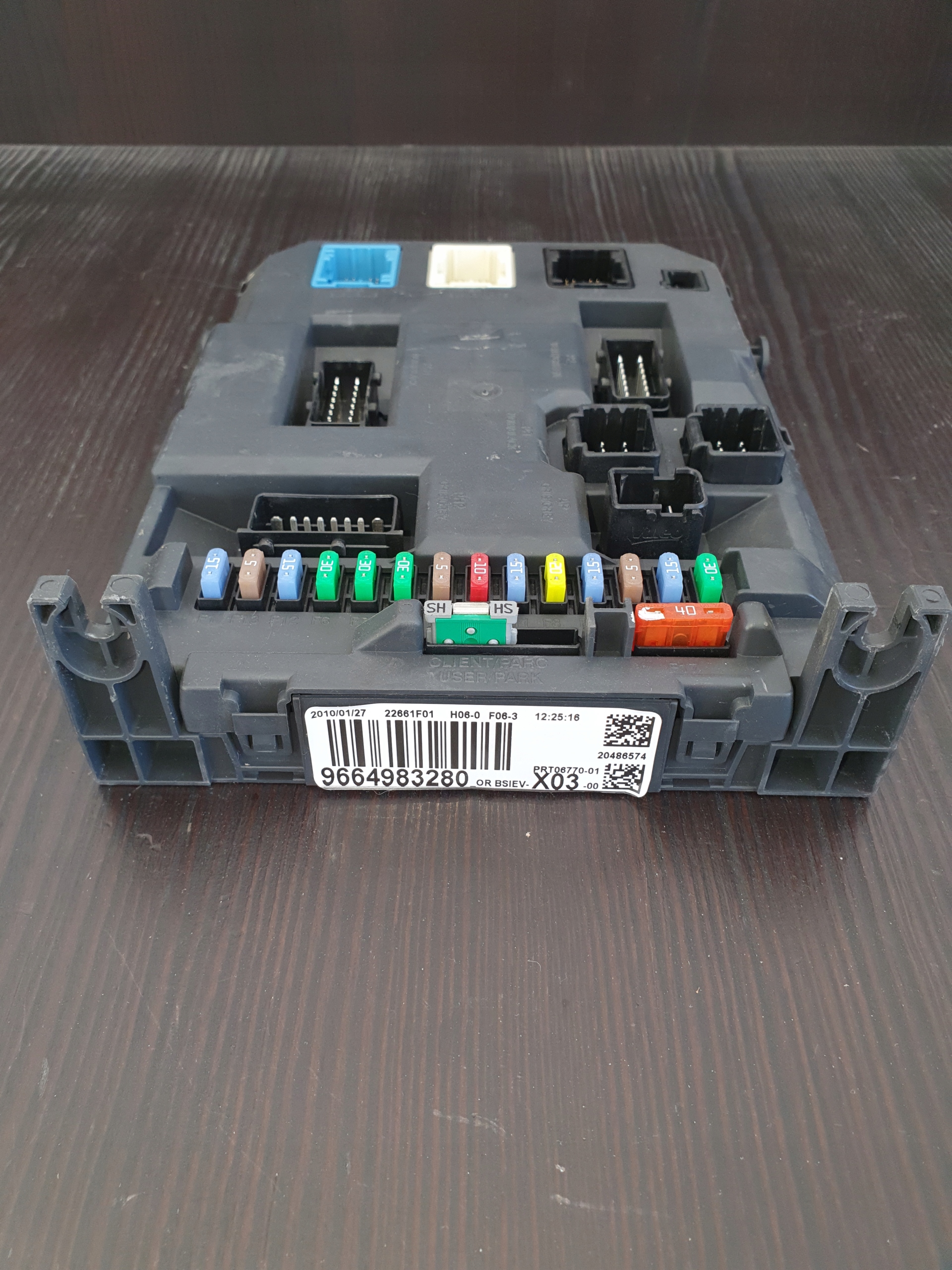 CITROEN C3 II BSI MODUŁ 9664983280