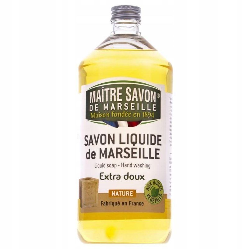 

Mydło Marsylskie w Płynie Maître Savon 1000 ml