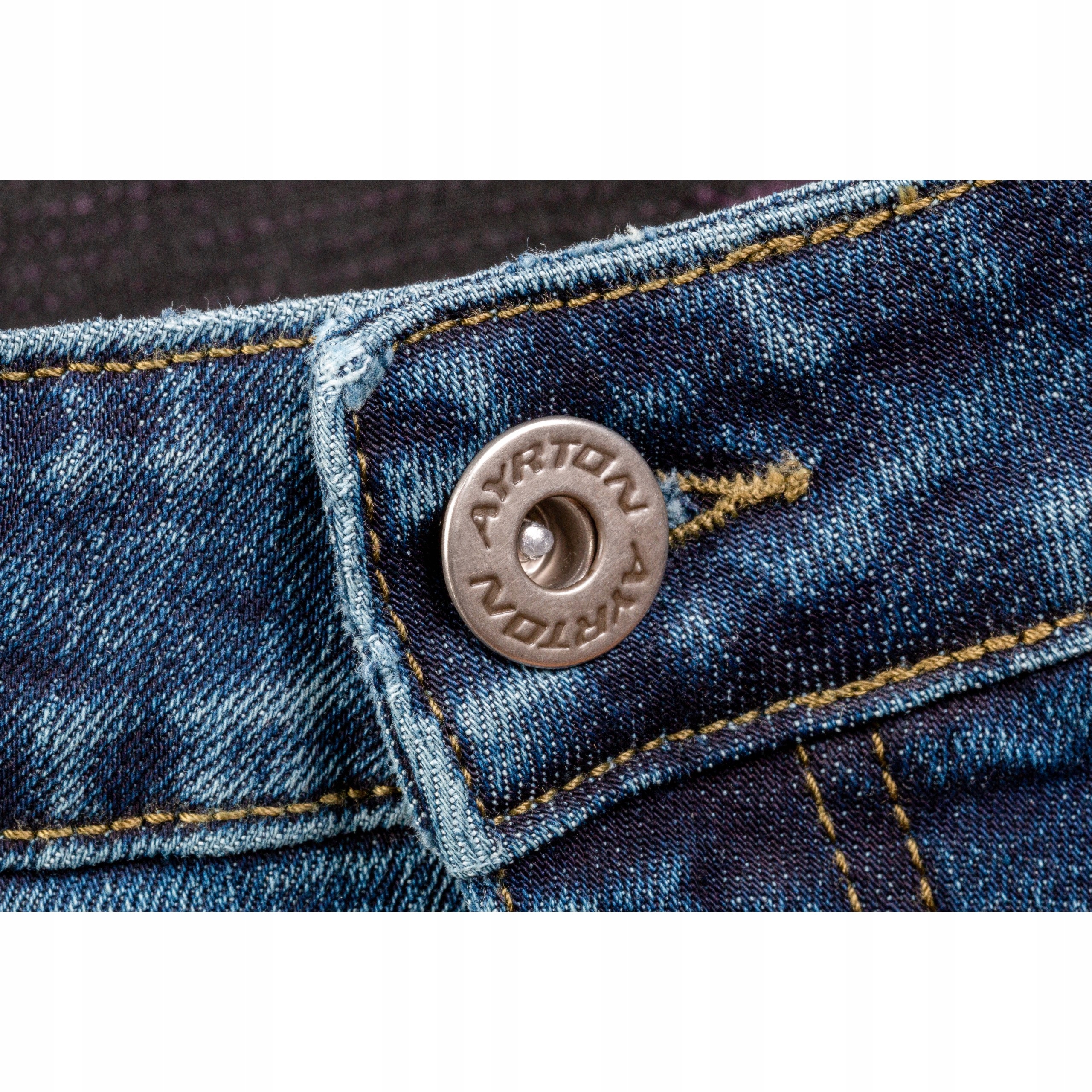 SPODNIE MOTOCYKLOWE JEANS 505 AYRTON KEVLAR 38/32 Materiał jeans