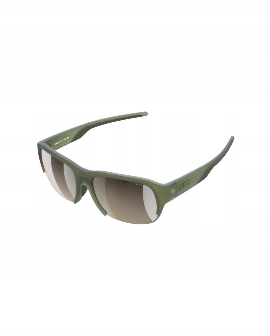 Sportovní brýle Poc Define Epidote Green Translucent/Clarity Silver S2