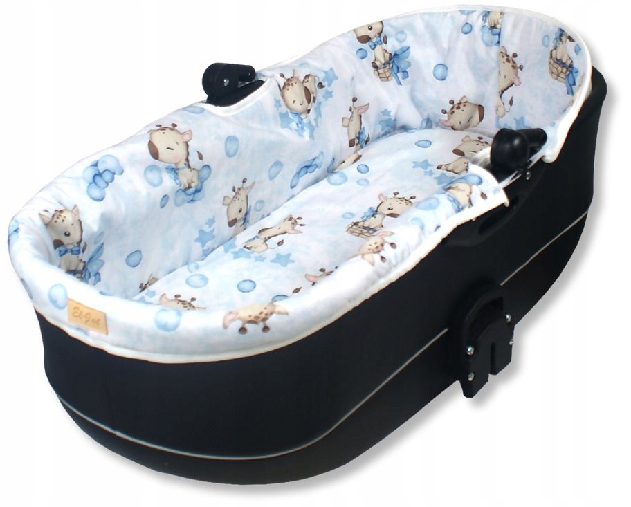 USZTYWNIONA WKŁADKA MATERACYK DO GONDOLI WÓZKA Z BUDĄ NA ZAMEK BAWEŁNA