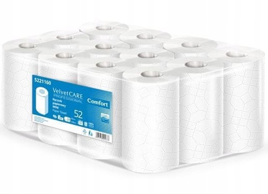 Ručníky v roli Mini Velvet 52 m celulóza 2 v [12]