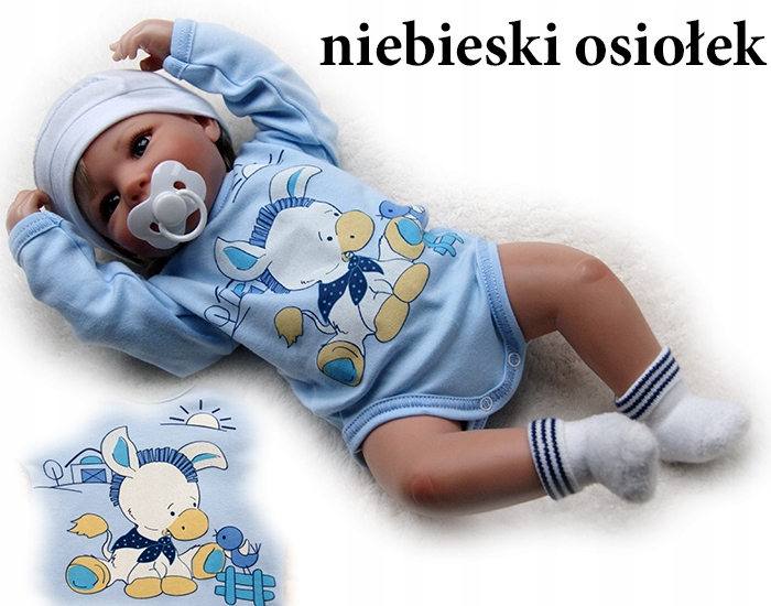 

Body pajacyk nadruk 62 długi rękaw bawełniane