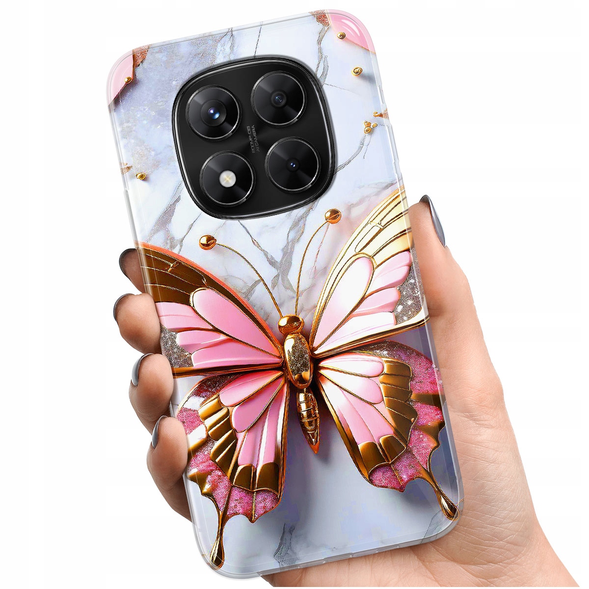 ETUI DO TELEFONU XIAOMI REDMI NOTE 14 PRO 5G CASE POKROWIEC WZORY + SZKŁO