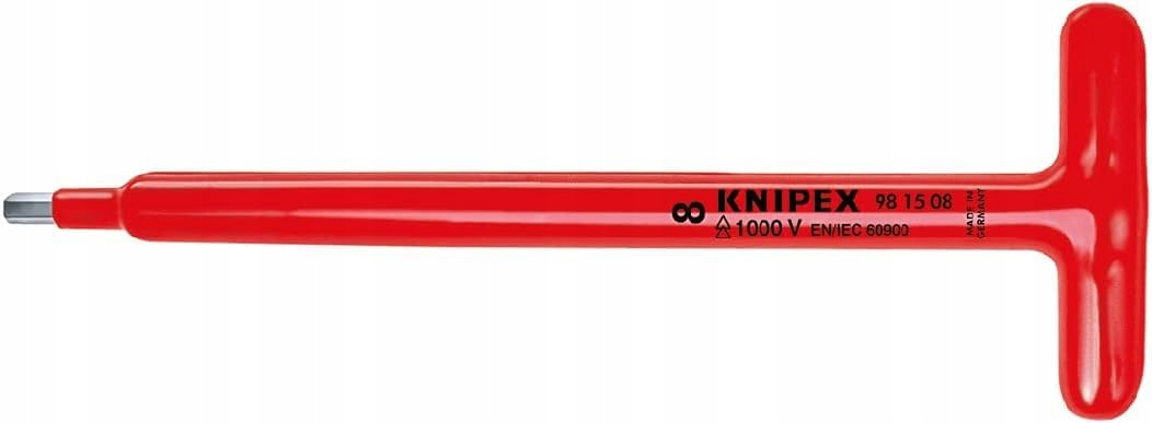 Knipex Wkrętak do śrub z rowkiem z rękojeścią