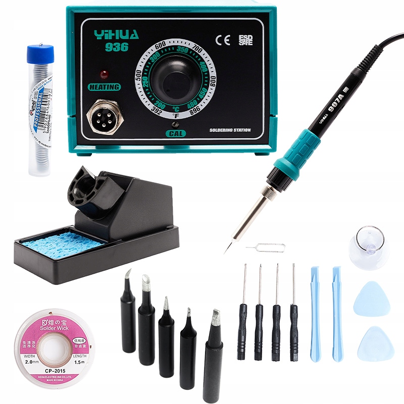 

Yihua 936 Lutowanie Kolba 907A Groty 900M Czarne