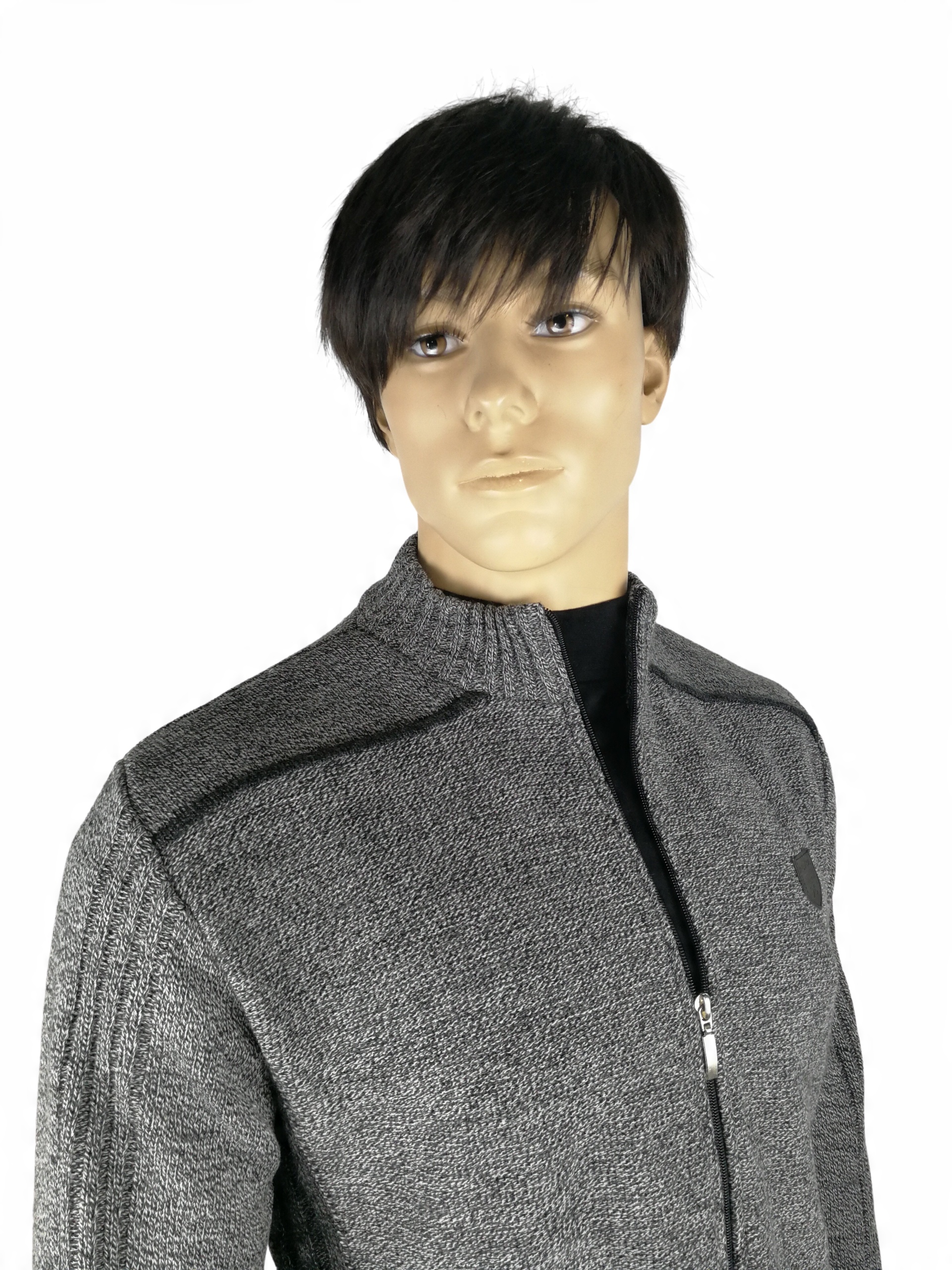 

sweter rozpinany zamek suwak Produkt Polski szaryM