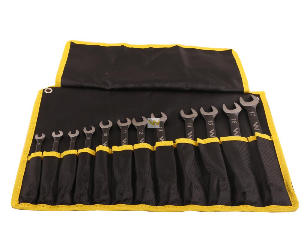 

Zestaw kluczy płaskooczkowych z grzechotką 6-17