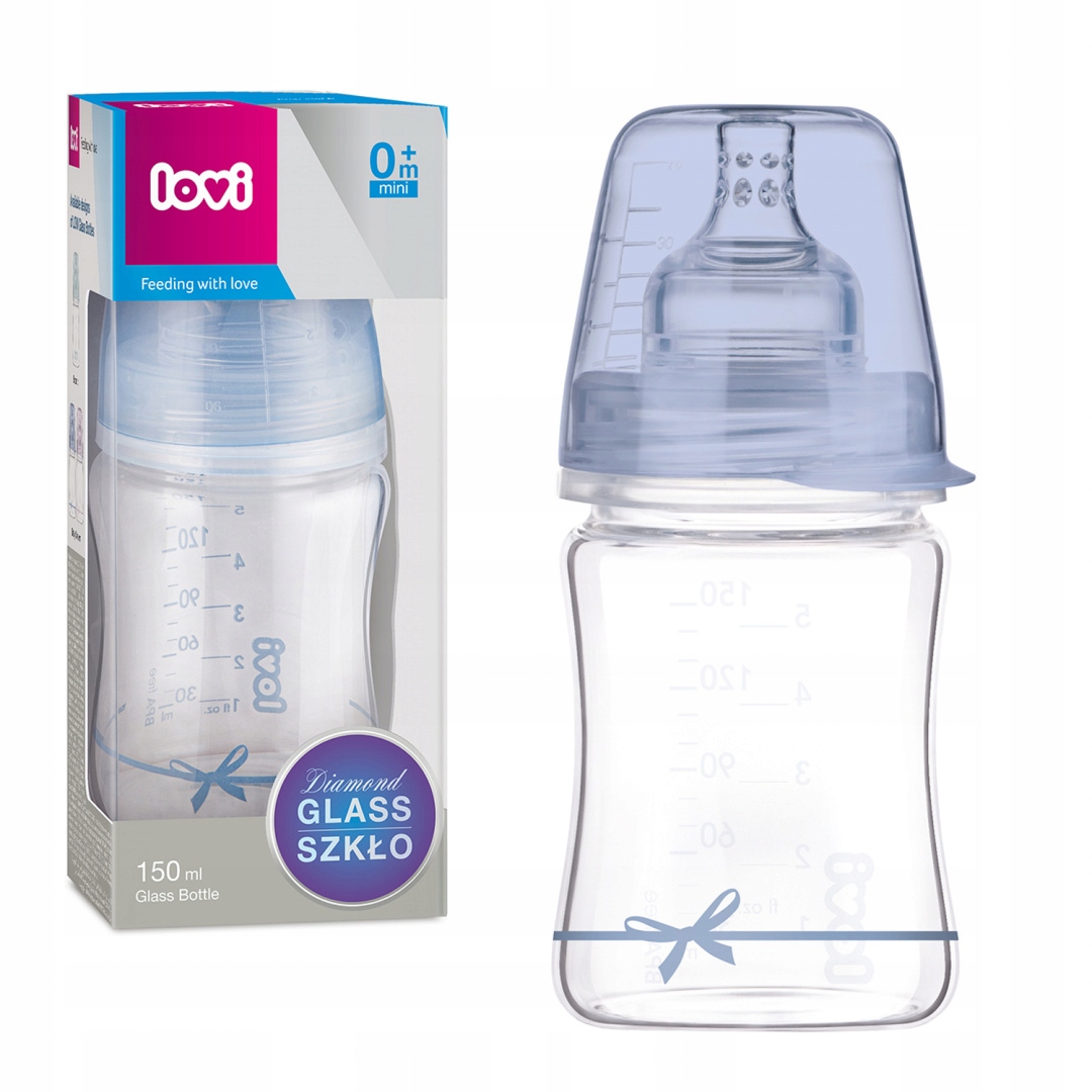 

Lovi Butelka antykolkowa Szklana Diamond 150 ml 0+