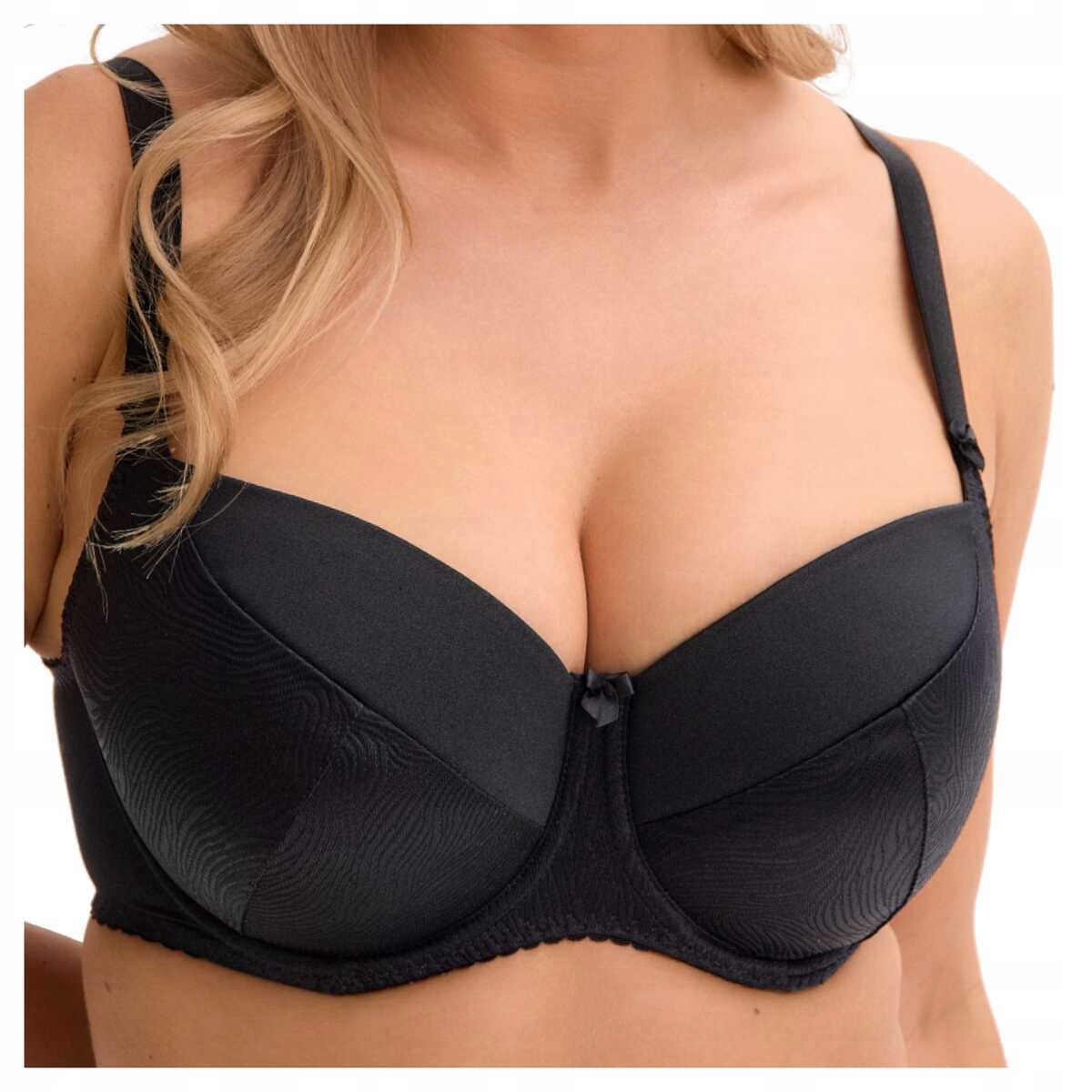 Gaia Biustonosz usztywniany stanik 281 Kate 3 czarny 75G