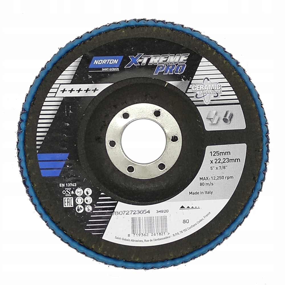 Ściernica lamelkowa X-TREME PRO P80 R928 NORTON